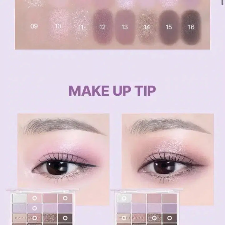 [BUNJANG] WakeMake Soft Blurring Eye Palette Eyeshadow Palette / [새상품]웨이크메이크 소프트블러링아이팔레트 섀도우팔레트