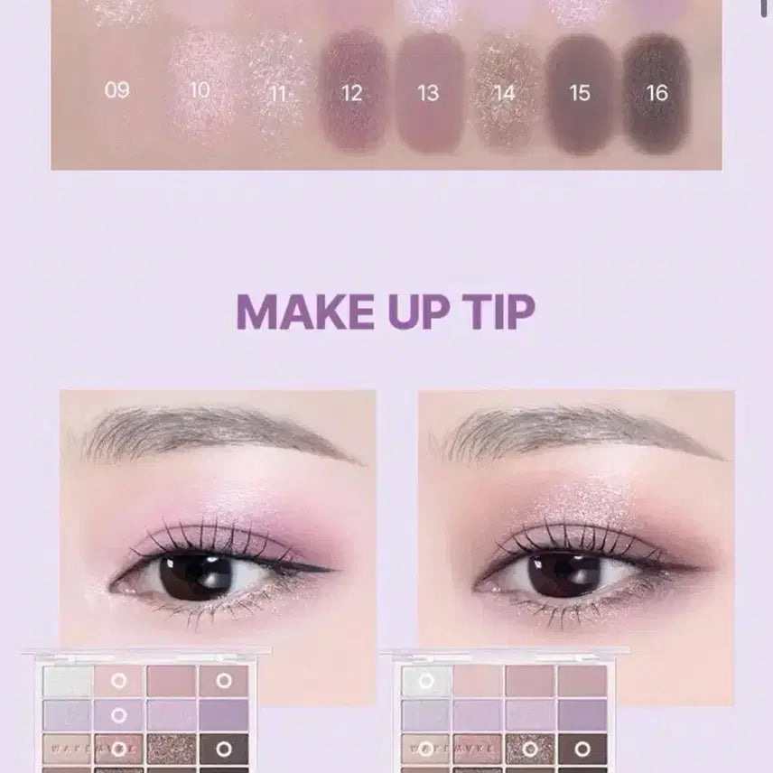 [BUNJANG] WakeMake Soft Blurring Eye Palette Eyeshadow Palette / [새상품]웨이크메이크 소프트블러링아이팔레트 섀도우팔레트