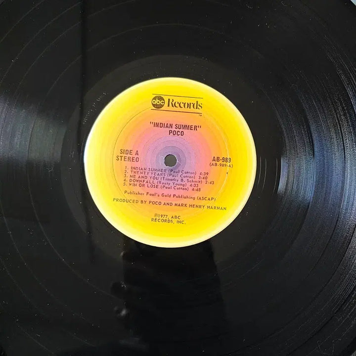[BUNJANG] Poco Indian Summer LP / (미국반, 컨트리 록 흐름을 대표한 밴드 포코 10집) Poco LP