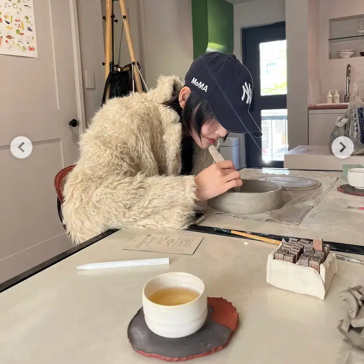[BUNJANG] Akol Faux Fur Jacket / akol 퍼재킷