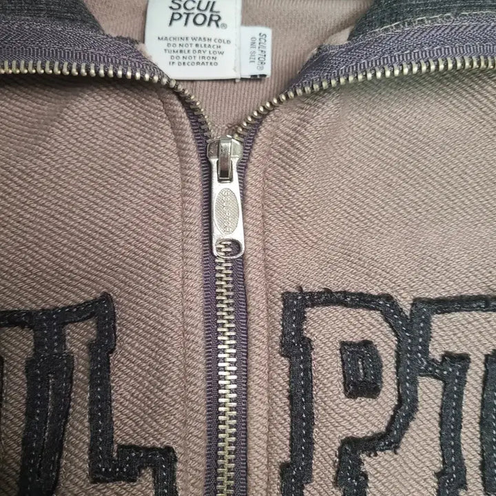 [BUNJANG] Sculptor Ash Reverse Zip-Up / 상의 집업 스컬프터 인사이드아웃 집업 애쉬 리버스