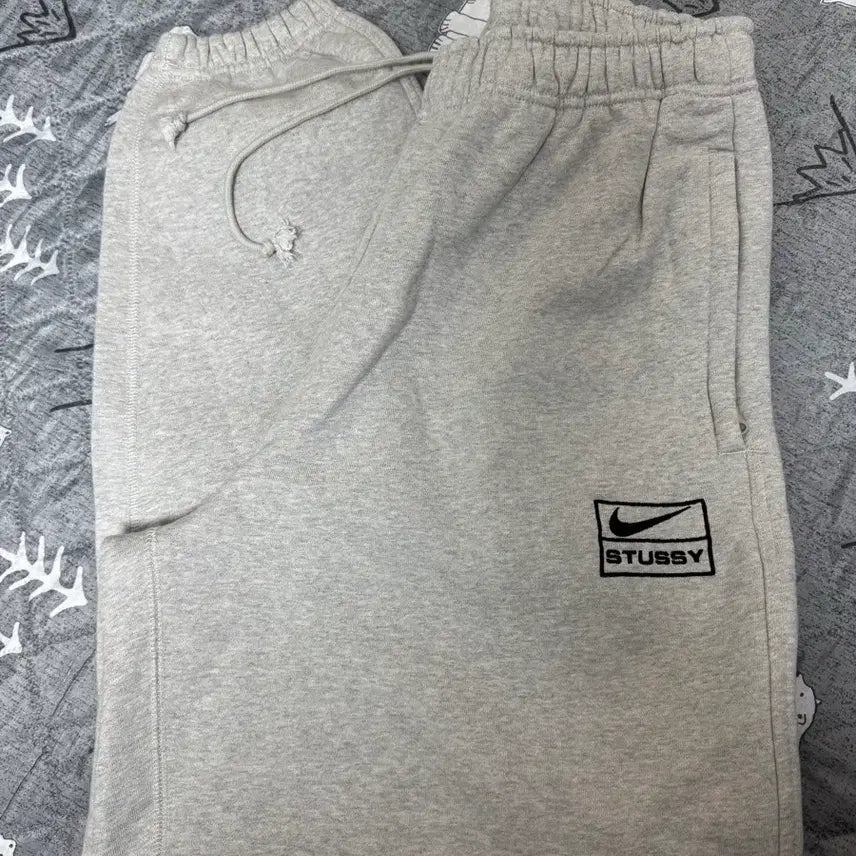 [SOLD OUT] 나이키스투시플리스팬츠그레이헤더 M