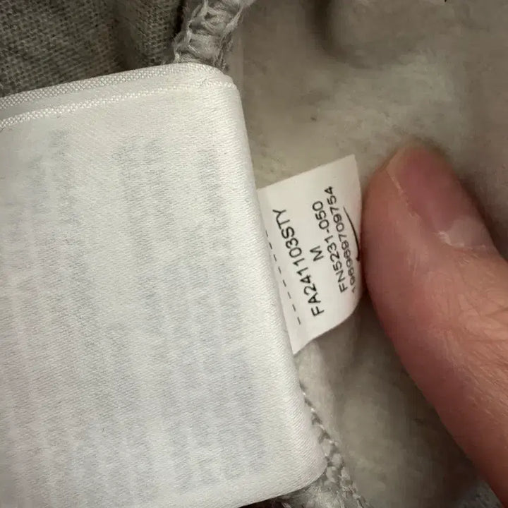 [SOLD OUT] 나이키스투시플리스팬츠그레이헤더 M