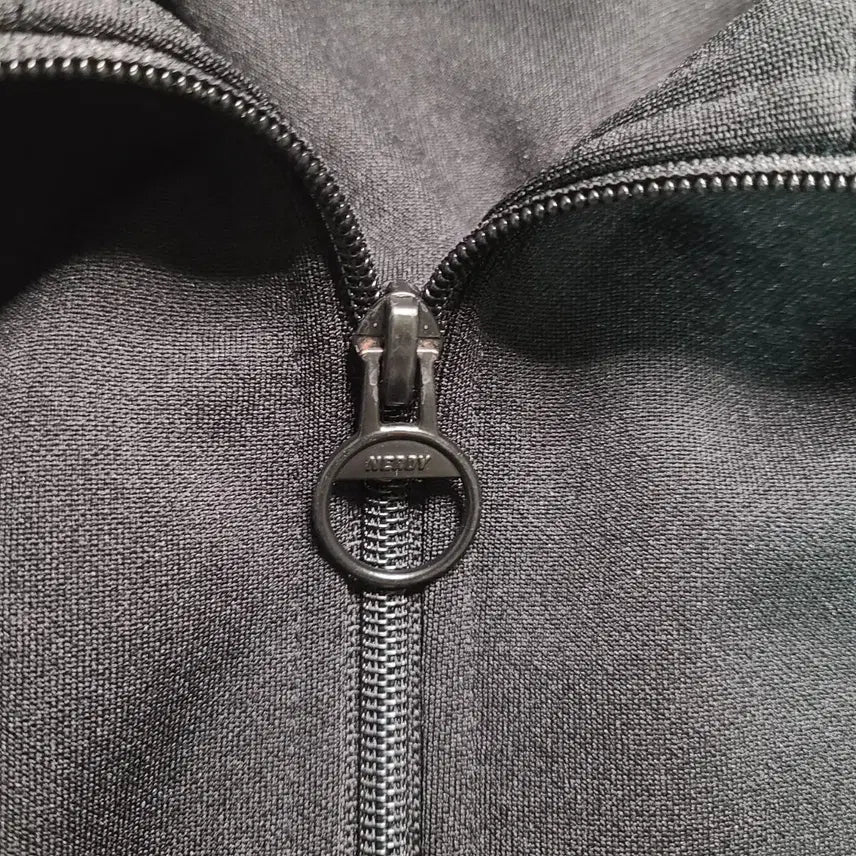 [BUNJANG] NERDY Line Track Top Jacket Set Black Mint / 널디 라인 트랙 탑 집업 상의 겉옷 트레이닝복 세트 검정 민트