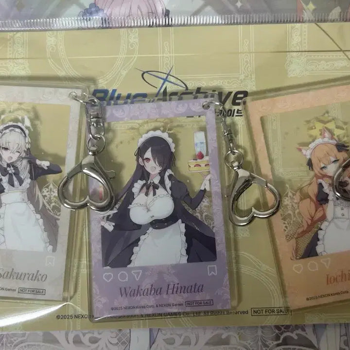 [BUNJANG] Blue Archive Aniplex 3-4 Week Keyring / 블루아카이브 애니플러스 3~4주차 키링 판매합니다
