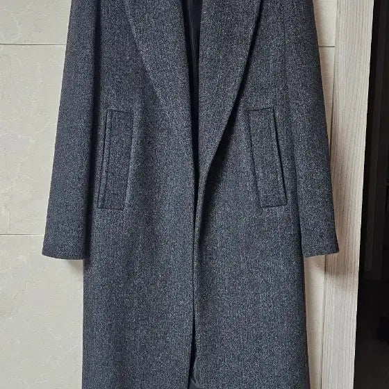 [BUNJANG] VOV 캐시미어 울 헤링본 롱 코트 / VOV 캐시미어 울 헤링본 롱 코트