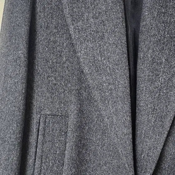 [BUNJANG] VOV 캐시미어 울 헤링본 롱 코트 / VOV 캐시미어 울 헤링본 롱 코트