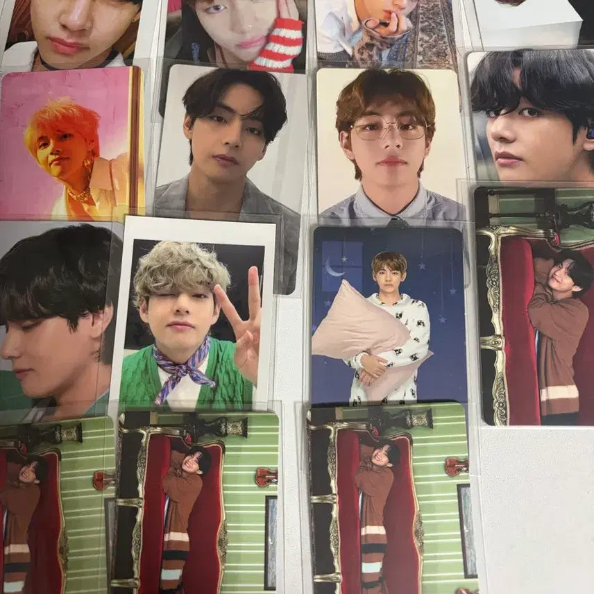 !!급처!! 방탄소년단 뷔 포카 일괄판매 총 15장
