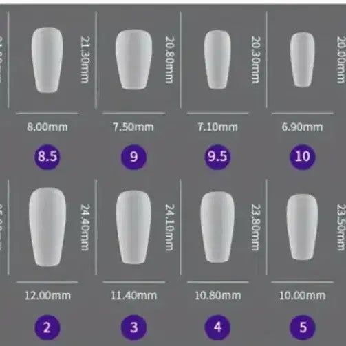 [BUNJANG] Handmade Nail Tips Set / 수제 네일팁