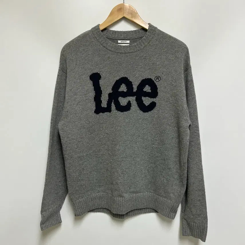 [BUNJANG] Lee Twitch Logo Round Knit / [남여공용-95]Lee 리 빅 트위치 로고 라운드니트