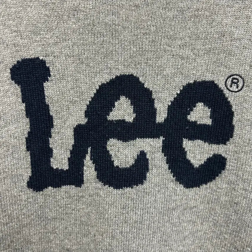 [BUNJANG] Lee Twitch Logo Round Knit / [남여공용-95]Lee 리 빅 트위치 로고 라운드니트