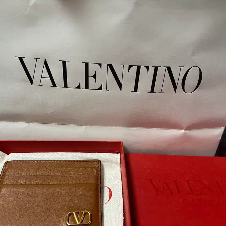 [BUNJANG] Valentino Card Wallet / 발렌티노 카드지갑