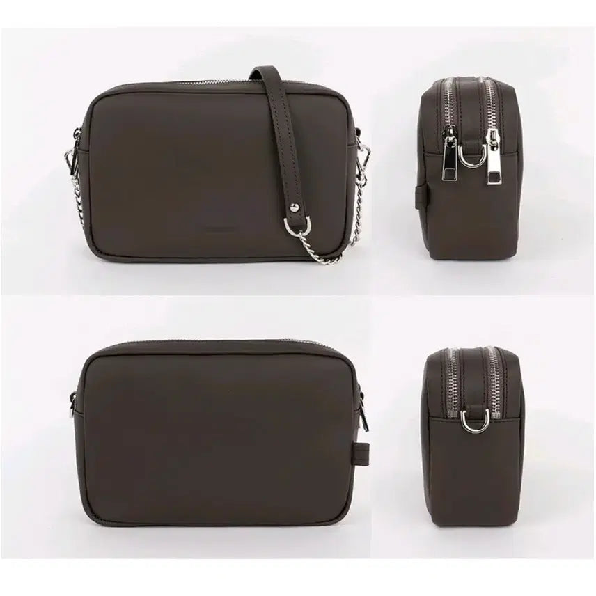 [BUNJANG] MITODO Anti-theft Leather Crossbody Bag / 미토도 도난방지 소가죽가방