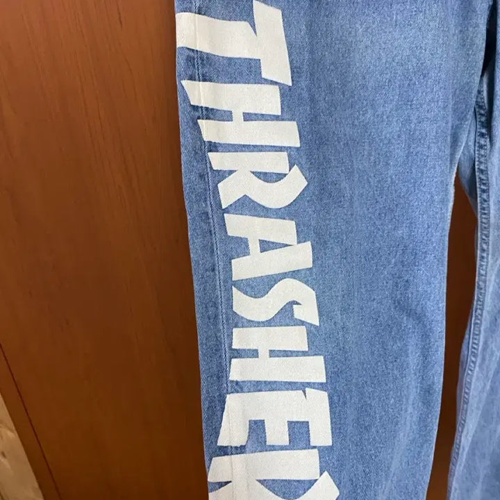 [BUNJANG] THRASHER Denim Pants XL / [THRASHER] 트레셔 매거진 데님 팬츠 XL사이즈