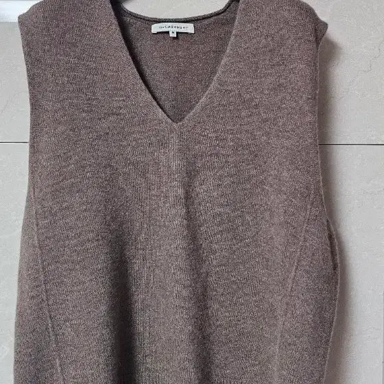 [BUNJANG] TIME Layered Cashmere Turtleneck Knit Brown / TIME 타임 레이어드 캐시미어 터틀넥 니트 브라운