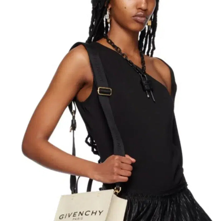 [BUNJANG] Givenchy Canvas Mini Tote Bag / 지방시 캔버스 토트백 미니 크로스백