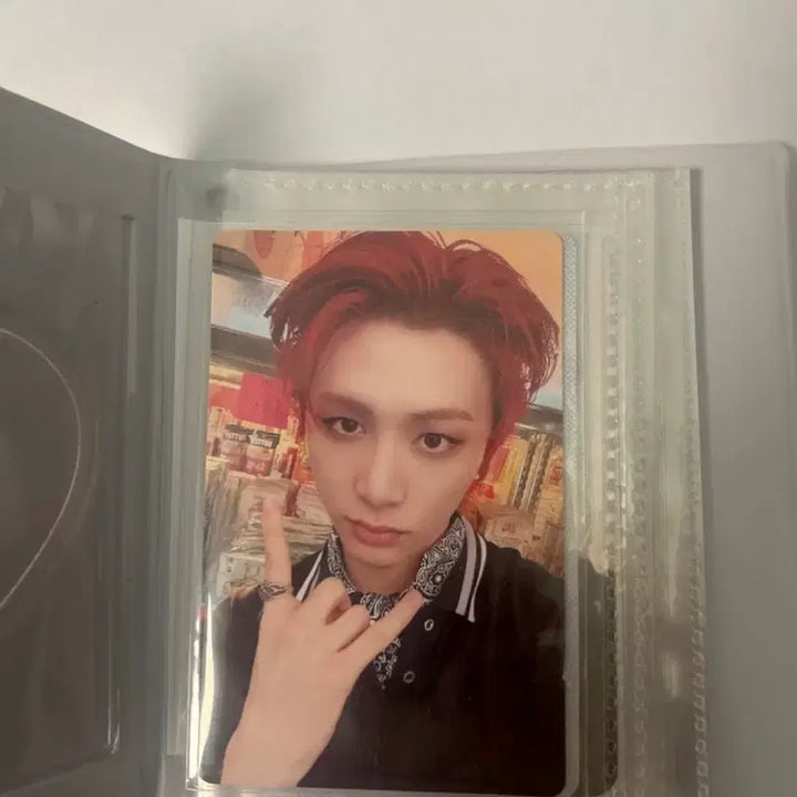 [BUNJANG] ATEEZ Hongjoong Poca Binder / 수수료 포함)보넥도 쁘넥도 한탯풍 포카 바인더
