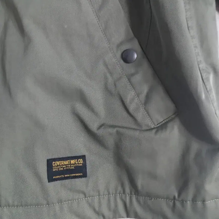 [BUNJANG] Covernat Women's Khaki Bomber Jacket / 커버낫 여성용 카키색 봄버 자켓 m