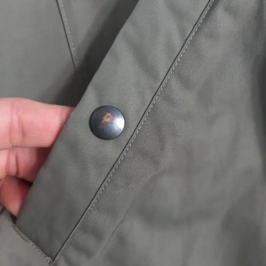 [BUNJANG] Covernat Women's Khaki Bomber Jacket / 커버낫 여성용 카키색 봄버 자켓 m