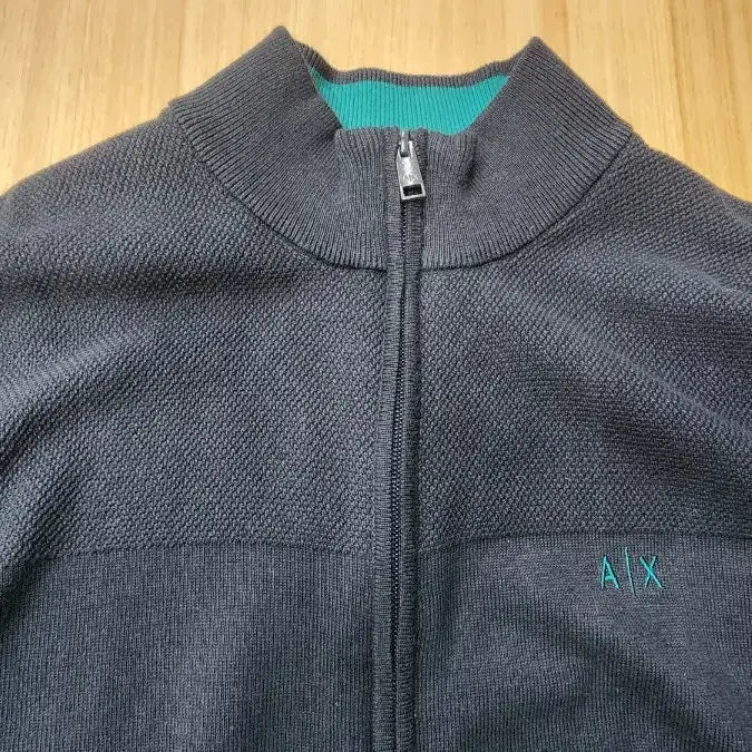 [BUNJANG] A|X Armani Exchange Knit Zip-up Navy XL / (택없는 새거) A|X 아르마니 익스체인지 니트 집업 네이비 xl