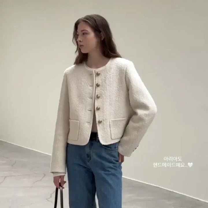 [BUNJANG] BENUET Alpaca Wool Aria Jacket / 베뉴엣(BENUET) 알파카 울 아리아자켓 55 새상품
