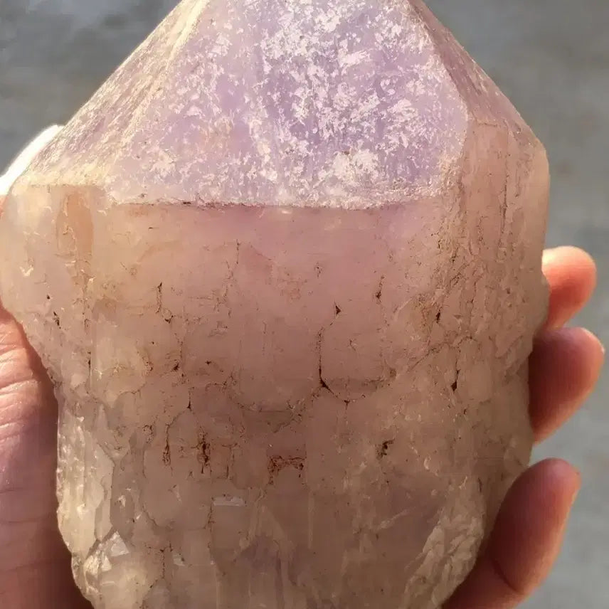 [BUNJANG] Amethyst Bone Crystal 1kg / 자수정 완피 골간 (뼈)수정 고밀도 1n1kg