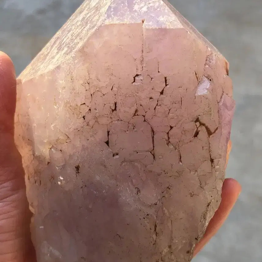 [BUNJANG] Amethyst Bone Crystal 1kg / 자수정 완피 골간 (뼈)수정 고밀도 1n1kg