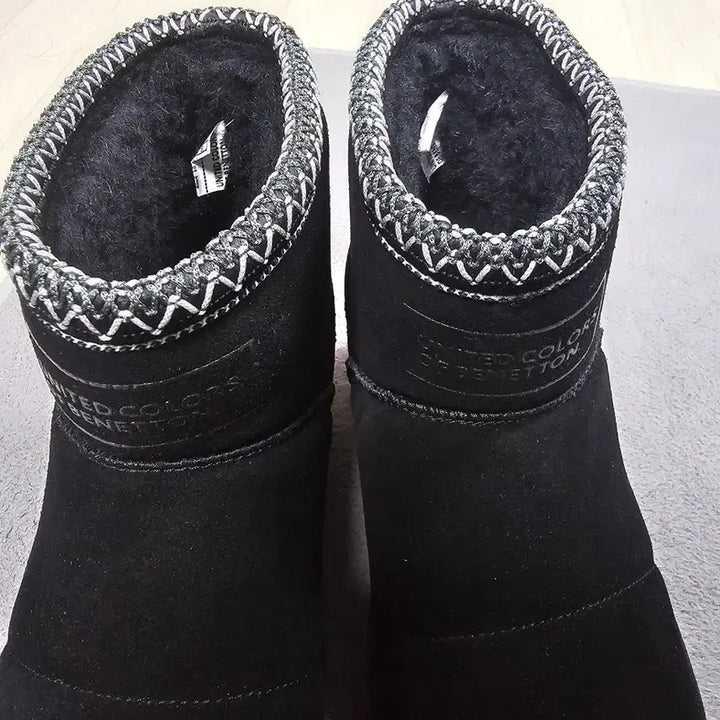 [BUNJANG] Benetton Platform UGG Boots / 베네통 키높이 어그부츠