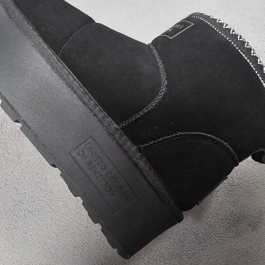[BUNJANG] Benetton Platform UGG Boots / 베네통 키높이 어그부츠