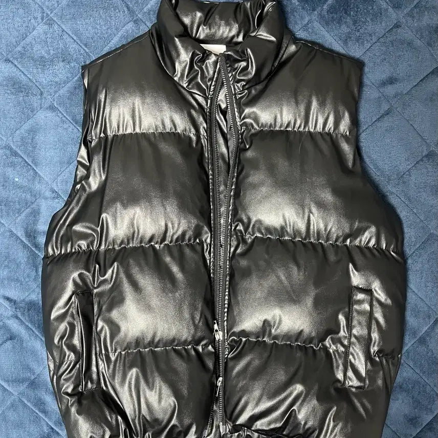 [BUNJANG] Leather Vest / 레더 조끼
