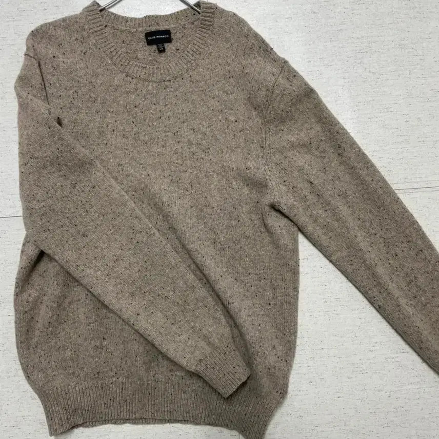 [BUNJANG] Club Monaco Beige Knit Sweater / 클럽모나코 베이지 니트 L