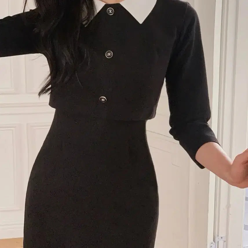 [BUNJANG] FromDayOne Fleece Lined Long Dress / 프롬데이원 기모 원피스