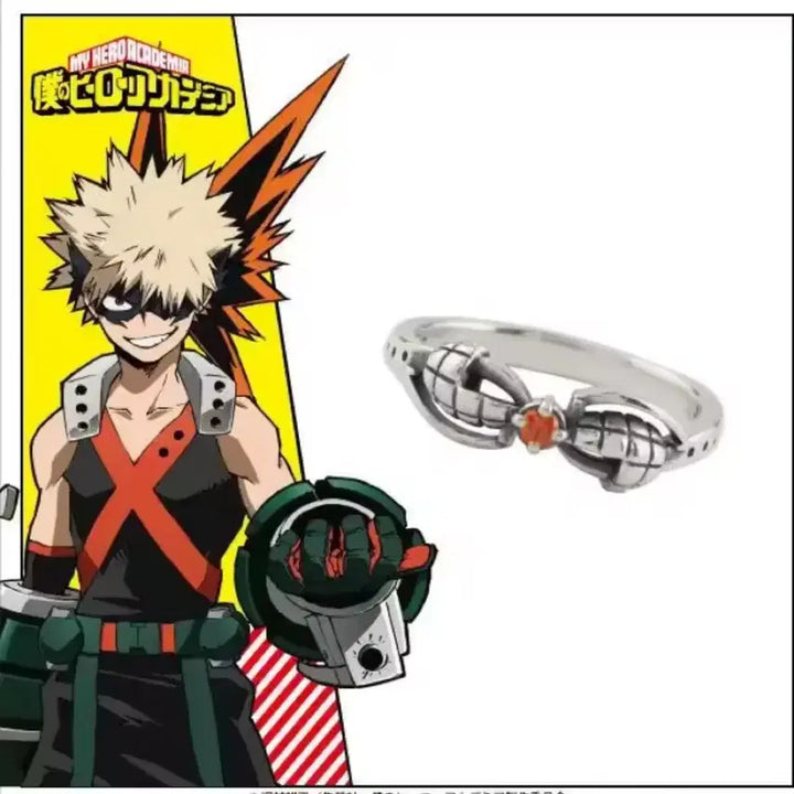 [BUNJANG] My Hero Academia Bakugo Ring / (당일발송/새상품)나히아 바쿠고 반지 나의히어로아카데미아