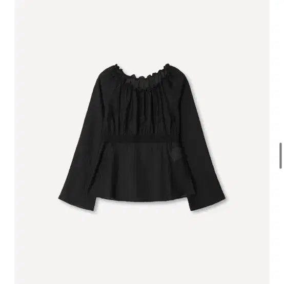 [SOLD OUT] 호와스 오프숄더 블라우스 블랙