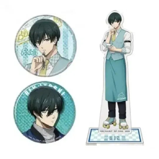 [BUNJANG] Blue Lock Itoshi Rin Day Off Acrylic Stand Badge / 블루록 이토시 린 데이 오프 이치방쿠지 E상 아크릴 스탠드 H상 뱃지