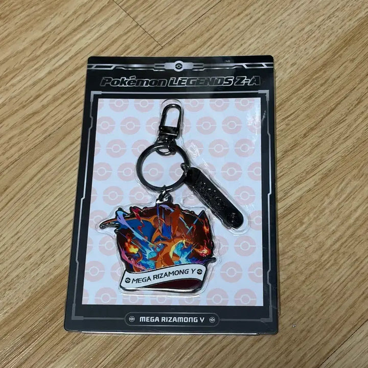 [BUNJANG] Pokemon Legends ZA Mega Charizard Y Keyring / 포켓몬 레전즈za 특전 메가리자몽Y 키링