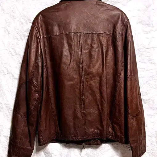 [BUNJANG] John & Jones Leather Jacket - Rider - Size 52 / made in italy  존앤존스 가죽자켓  라이더 52 사이즈