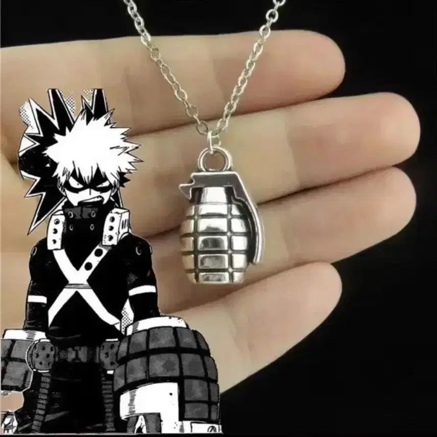 [BUNJANG] My Hero Academia Bakugo Katsuki Necklace / (당일발송/새상품)나히아 바쿠고 목걸이 나의히어로아카데미아 바쿠고 카츠키