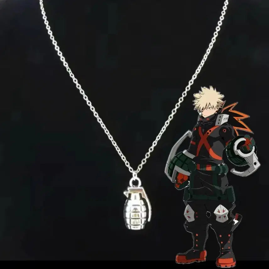[BUNJANG] My Hero Academia Bakugo Katsuki Necklace / (당일발송/새상품)나히아 바쿠고 목걸이 나의히어로아카데미아 바쿠고 카츠키