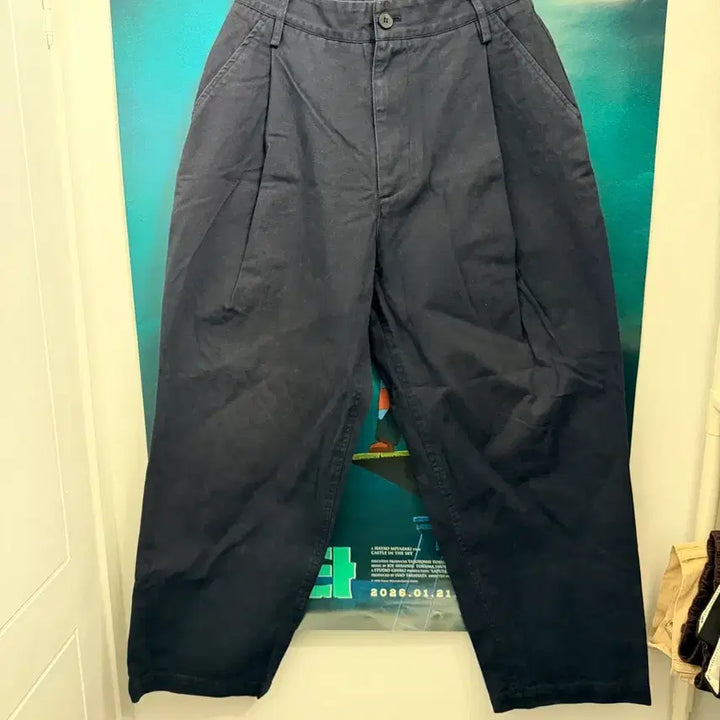 [BUNJANG] Garden Express One Tuck Wide Pants / 가든 익스프레스 / ONE TUCK WIDE PANTS