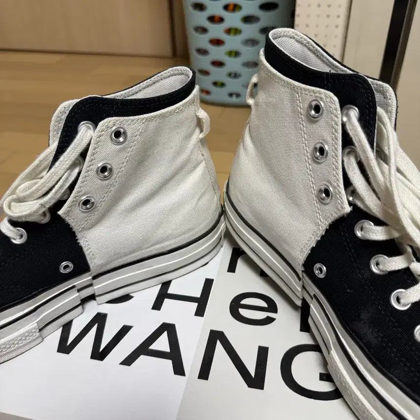 [BUNJANG] Converse x Feng Chen Wang Chuck 70 Black and White 275 / 컨버스 x 펑첸왕 척70 검흰 275