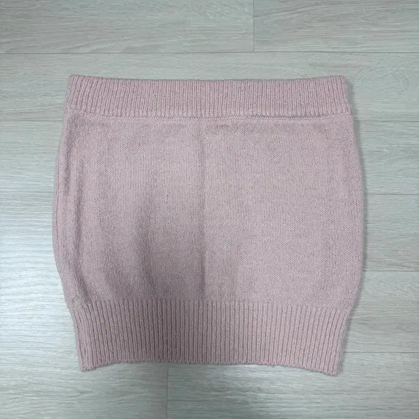 [BUNJANG] 3TIMES Candy Knit Top Pink / 쓰리타임즈 캔디 니트 탑 핑크