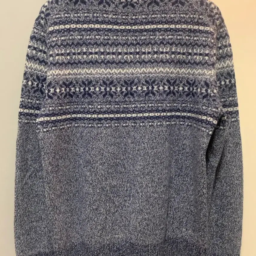 [BUNJANG] Franco Ferraro Pattern Knit Sweater / 105 프랑코 페라로 패턴 스웨터