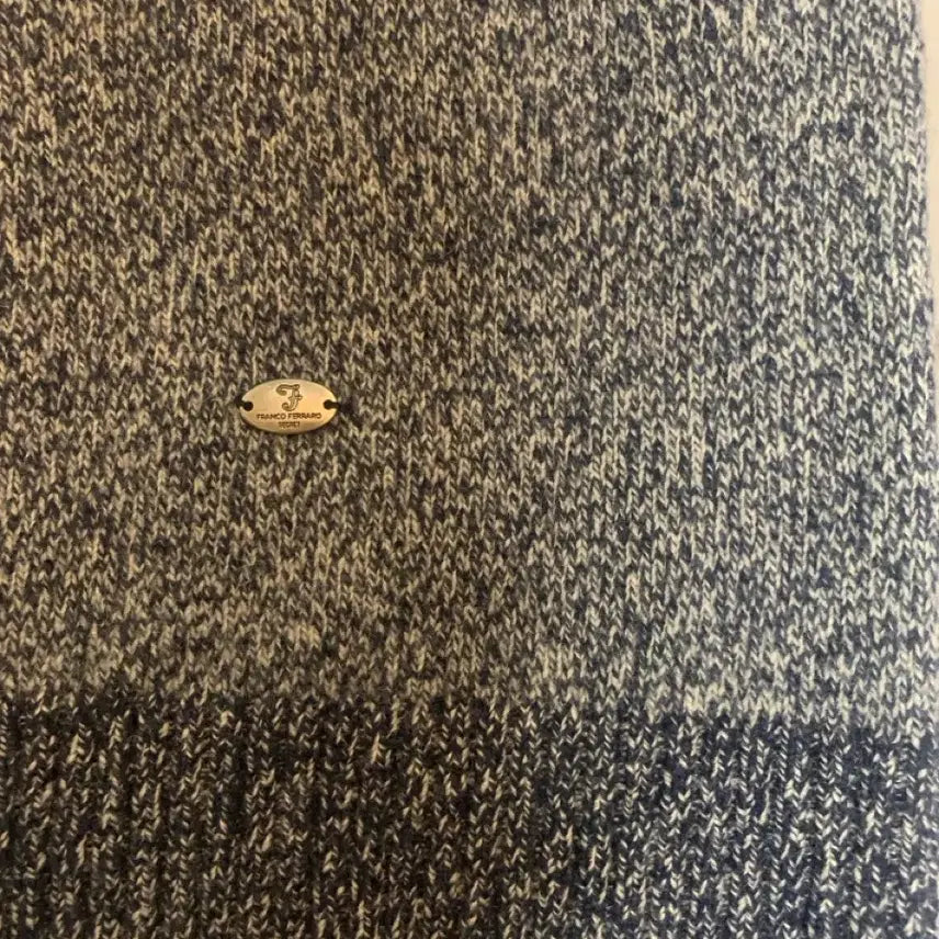 [BUNJANG] Franco Ferraro Pattern Knit Sweater / 105 프랑코 페라로 패턴 스웨터