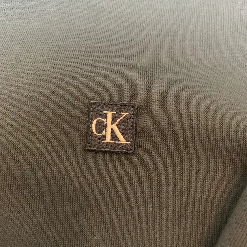 [BUNJANG] Calvin Klein Blue CK Logo Men's Sweatshirt / XL 캘빈클라인 ck 블루 맨투맨 티셔츠