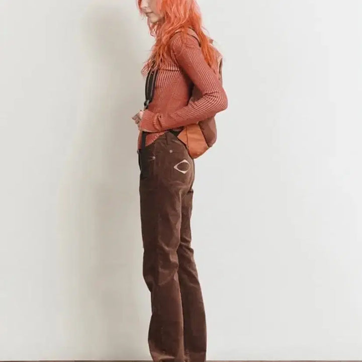 [BUNJANG] Mischief Corduroy Bootcut Pants Brown / M) 미스치프 코듀로이 부츠컷 팬츠 브라운