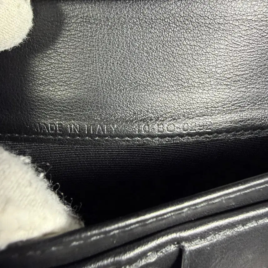 [BUNJANG] Dior CD Diamond Vertical Long Wallet / [22SS,풀구성/단종]디올 CD 다이아몬드 캔버스 버티컬 장지갑 블랙