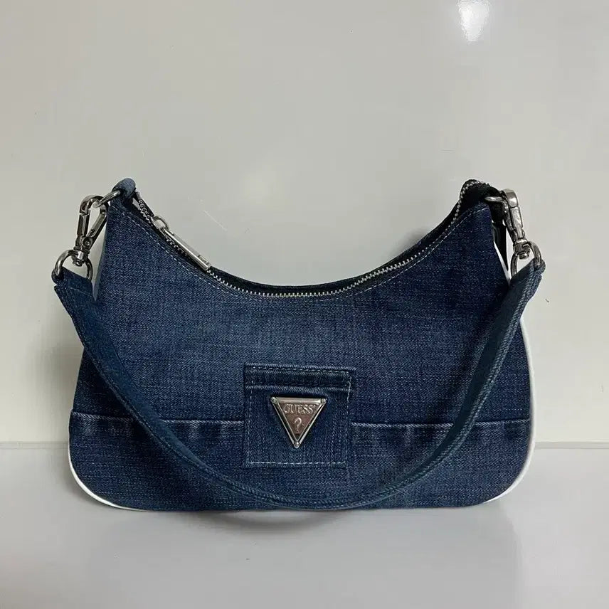 [BUNJANG] JemisaMisa Upcycled Denim Hobo Bag / 재미삼아빈티지 호보백 / 업사이클링 빈티지 가방