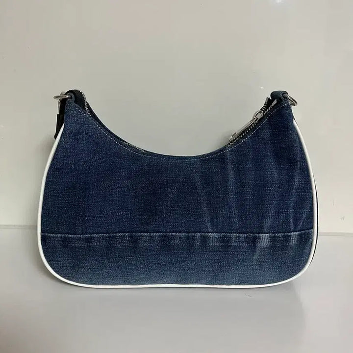 [BUNJANG] JemisaMisa Upcycled Denim Hobo Bag / 재미삼아빈티지 호보백 / 업사이클링 빈티지 가방