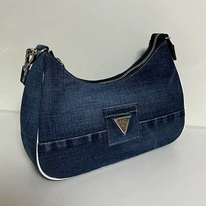 [BUNJANG] JemisaMisa Upcycled Denim Hobo Bag / 재미삼아빈티지 호보백 / 업사이클링 빈티지 가방